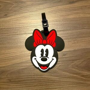 Disney Minnie Mouse Luggage Tag - Red and Black-NWT
